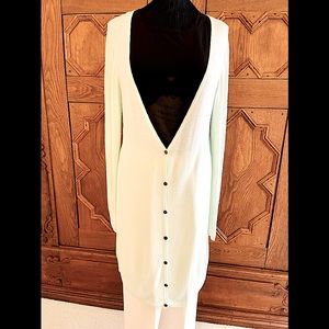 Cortefiel pale mint green cardigan